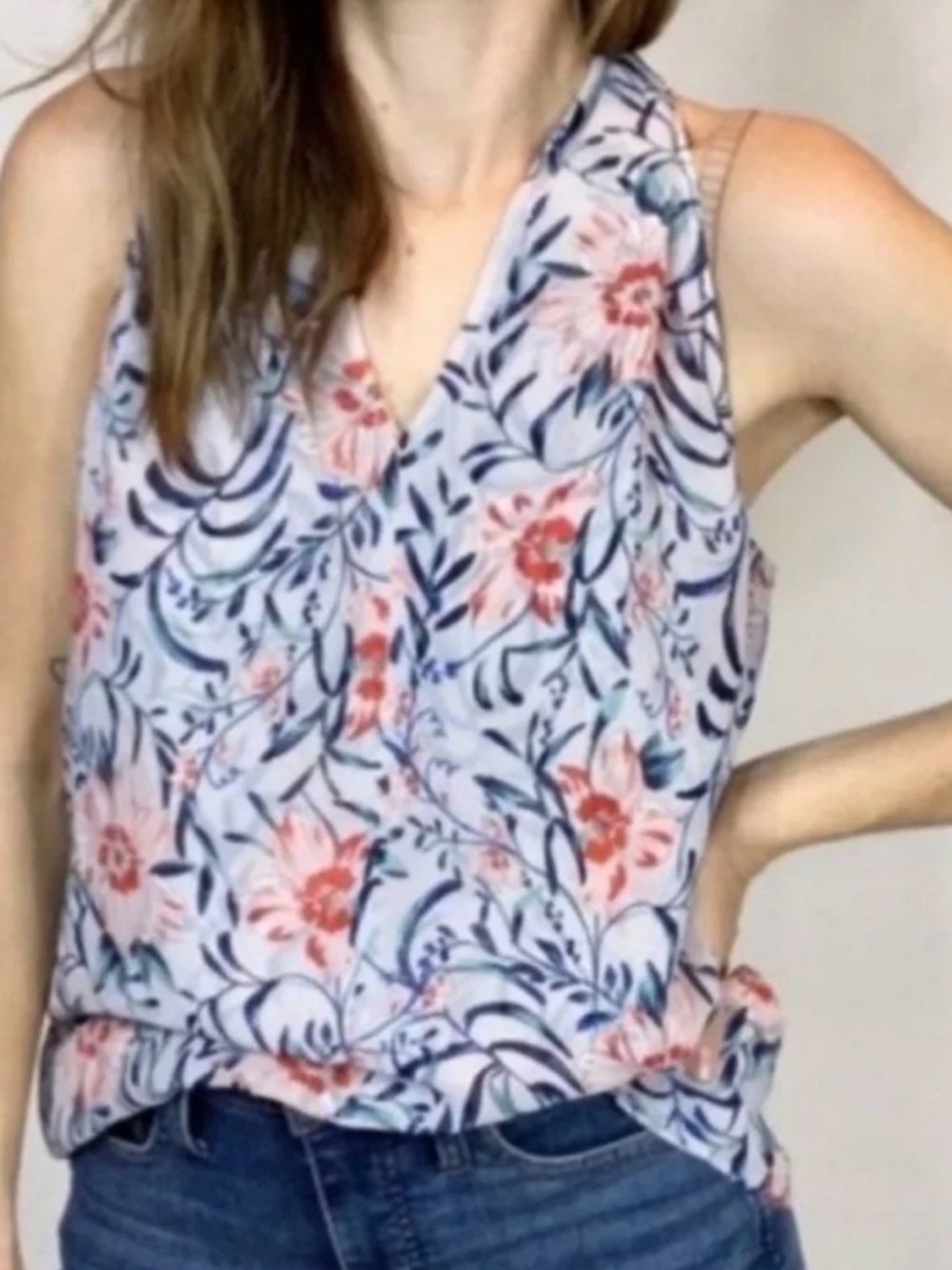 CAbi Stem Tank Blouse Style 5537